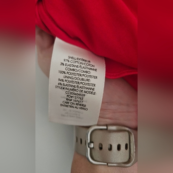 ALICE + OLIVIA Ann Curved Empire-Waist Tiered Cotton Minidress. Size 2 - Picture 10 of 14